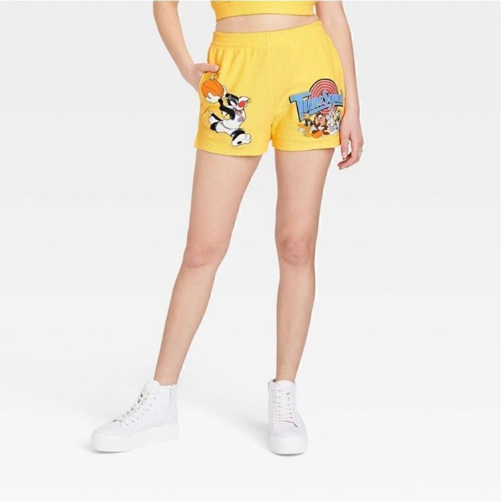Women's Tune Squad Graphic Lounge Shorts